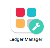 App ledger manager